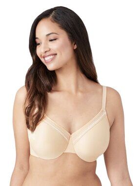 Wacoal Perfect Primer Full Figure Underwire Bra 34DD Sand 855213